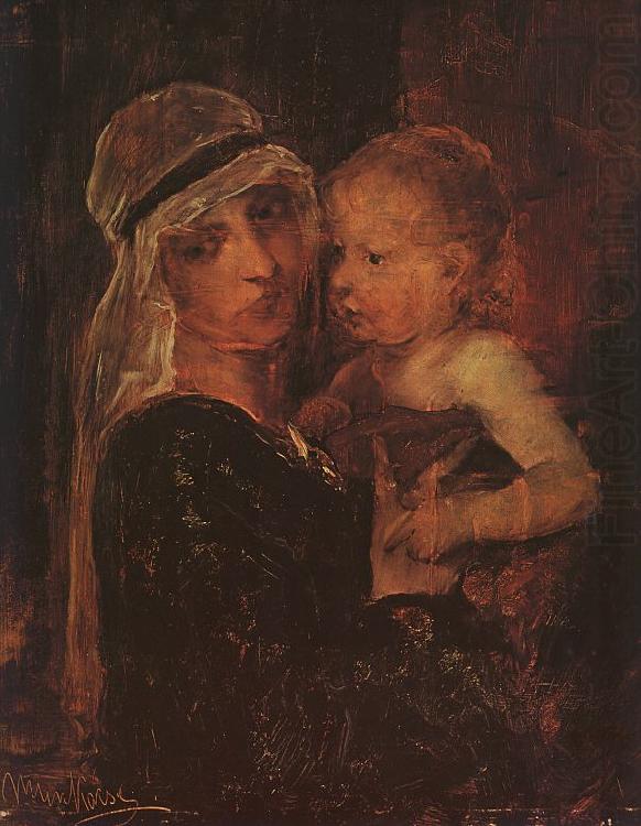 Mother and Child, Mihaly Munkacsy